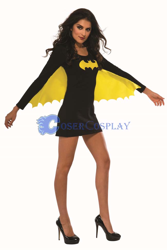 Batman Costume Batgirl Wing Dress